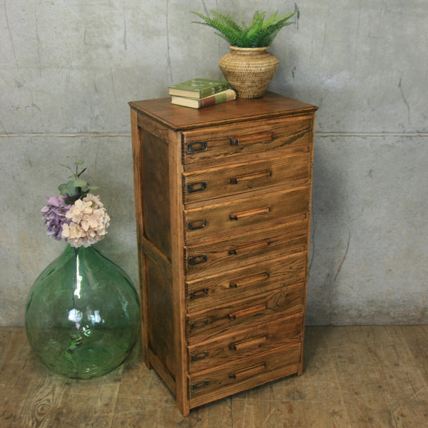 vintage_oak_rustic_school_drawers_tallboy