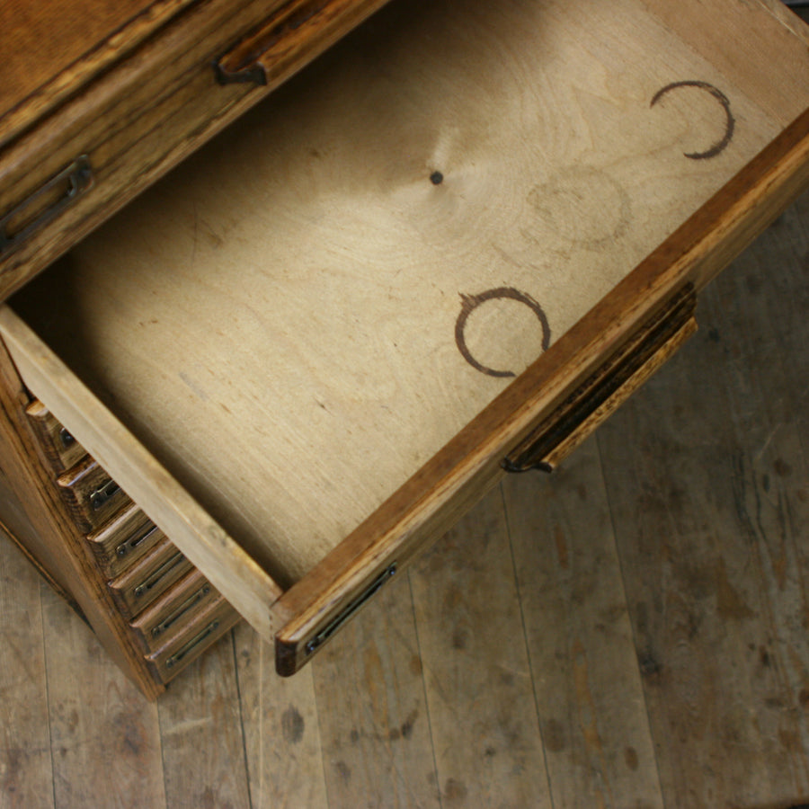 vintage_oak_rustic_school_drawers_tallboy