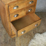 Vintage Oak School Chest of Drawers