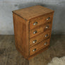Vintage Oak School Chest of Drawers