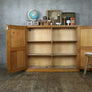 Vintage Oak School Storage Cupboard
