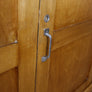 Vintage Oak School Storage Cupboard