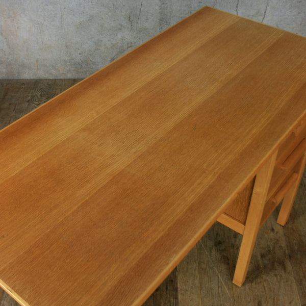 Mid Century Oak School Desk