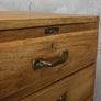Vintage Rustic Oak Chest of Drawers
