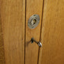 Vintage Oak School Laboratory Cabinet