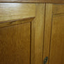 Vintage Oak School Laboratory Cabinet