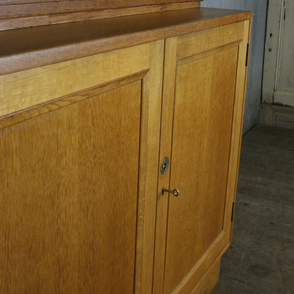 Vintage Oak School Laboratory Cabinet