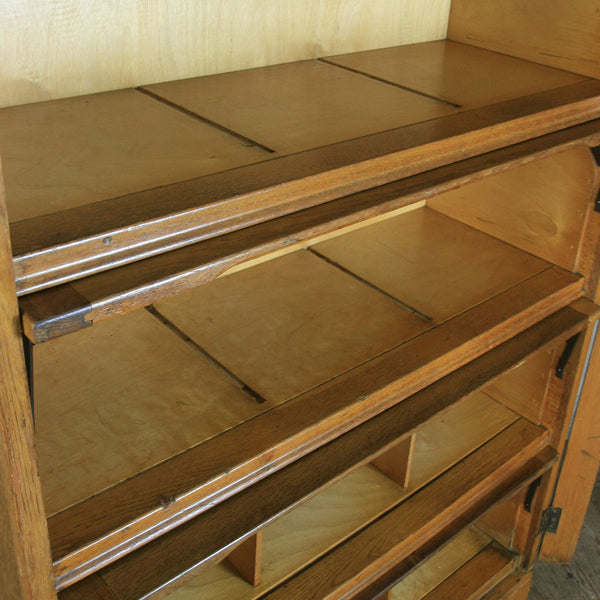 Mid Century Oak Solicitors Storage Cabinet #2