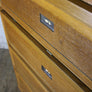 Mid Century Oak Solicitors Storage Cabinet #1