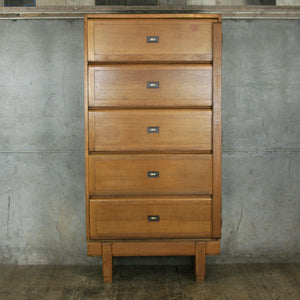 Mid Century Oak Solicitors Storage Cabinet #2