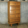 Mid Century Oak Solicitors Storage Cabinet #2