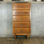 Mid Century Oak Solicitors Storage Cabinet #1