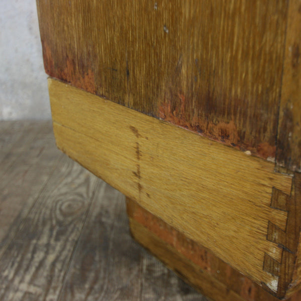 Mid Century Oak Solicitors Storage Cabinet #2