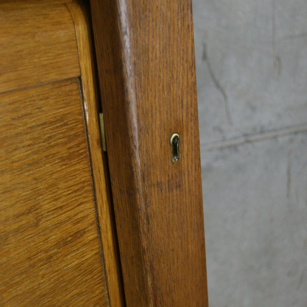 Mid Century Oak Solicitors Storage Cabinet #2