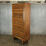 Mid Century Oak Solicitors Storage Cabinet #1