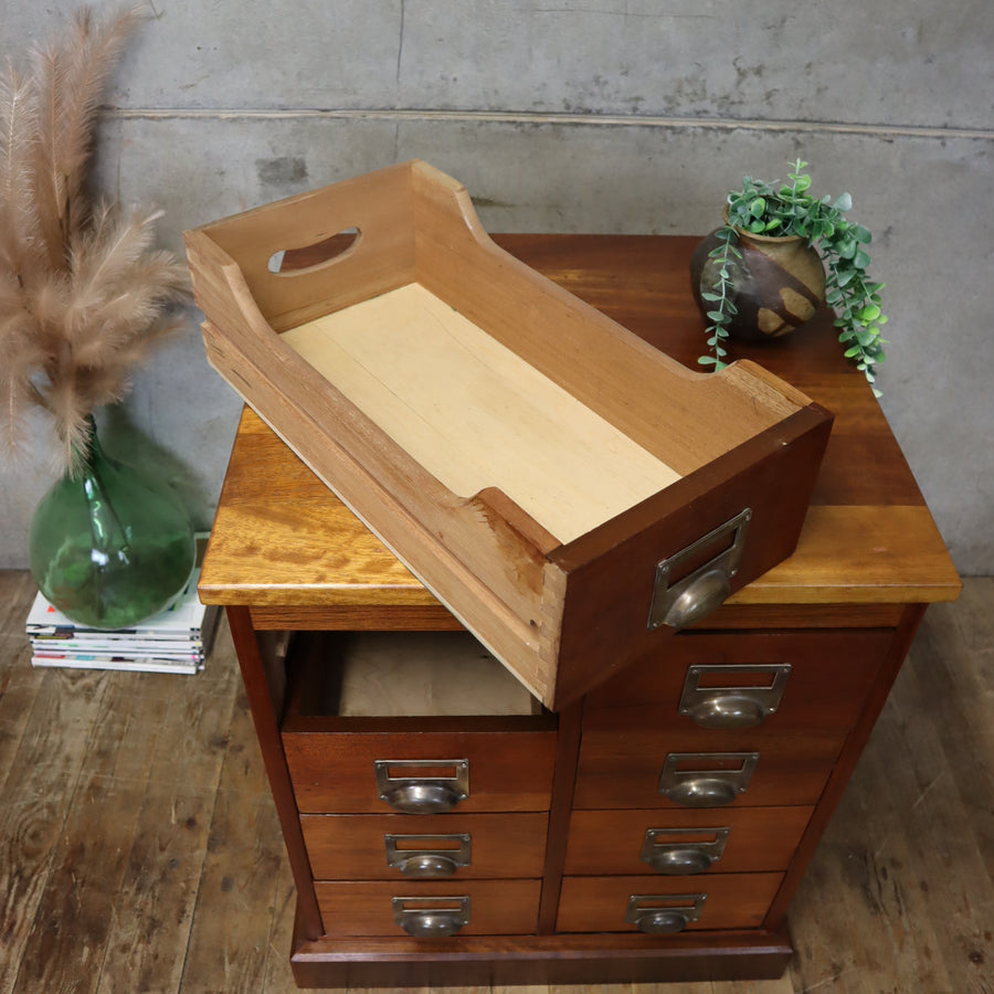 Pair of Antique Apothecary Haberdashery Drawers