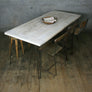 Rustic Hairpin Dining Table (Limed Finish)