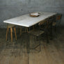Rustic Hairpin Dining Table (Limed Finish)