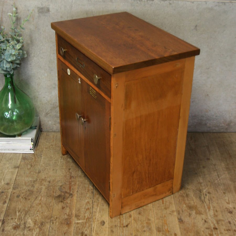 Vintage School Laboratory Cabinet - 0805I