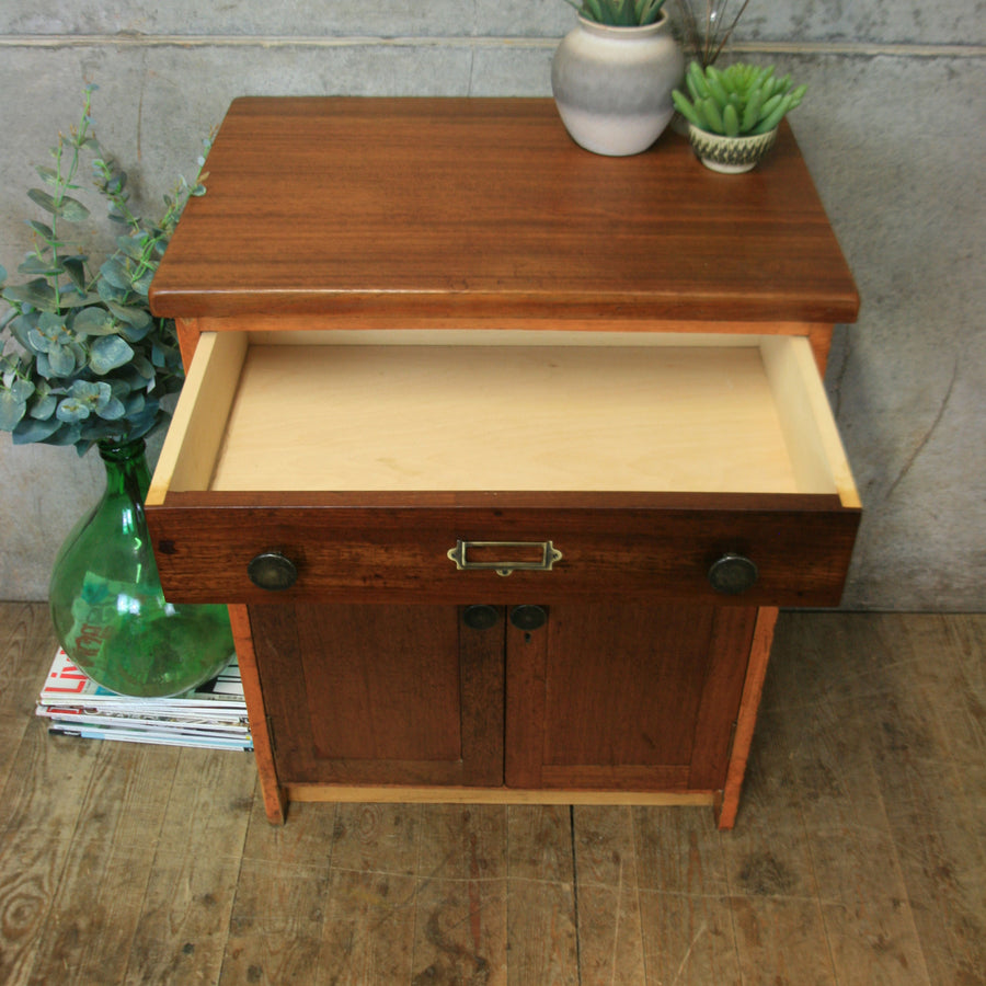 Vintage School Single Laboratory Cabinet - 1709i – Mustard Vintage