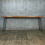 *NEW* Reclaimed Teak Breakfast/Bar Height Table with Hairpin Legs