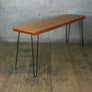 *NEW* Reclaimed Teak Breakfast/Bar Height Table with Hairpin Legs
