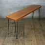 *NEW* Reclaimed Teak Breakfast/Bar Height Table with Hairpin Legs