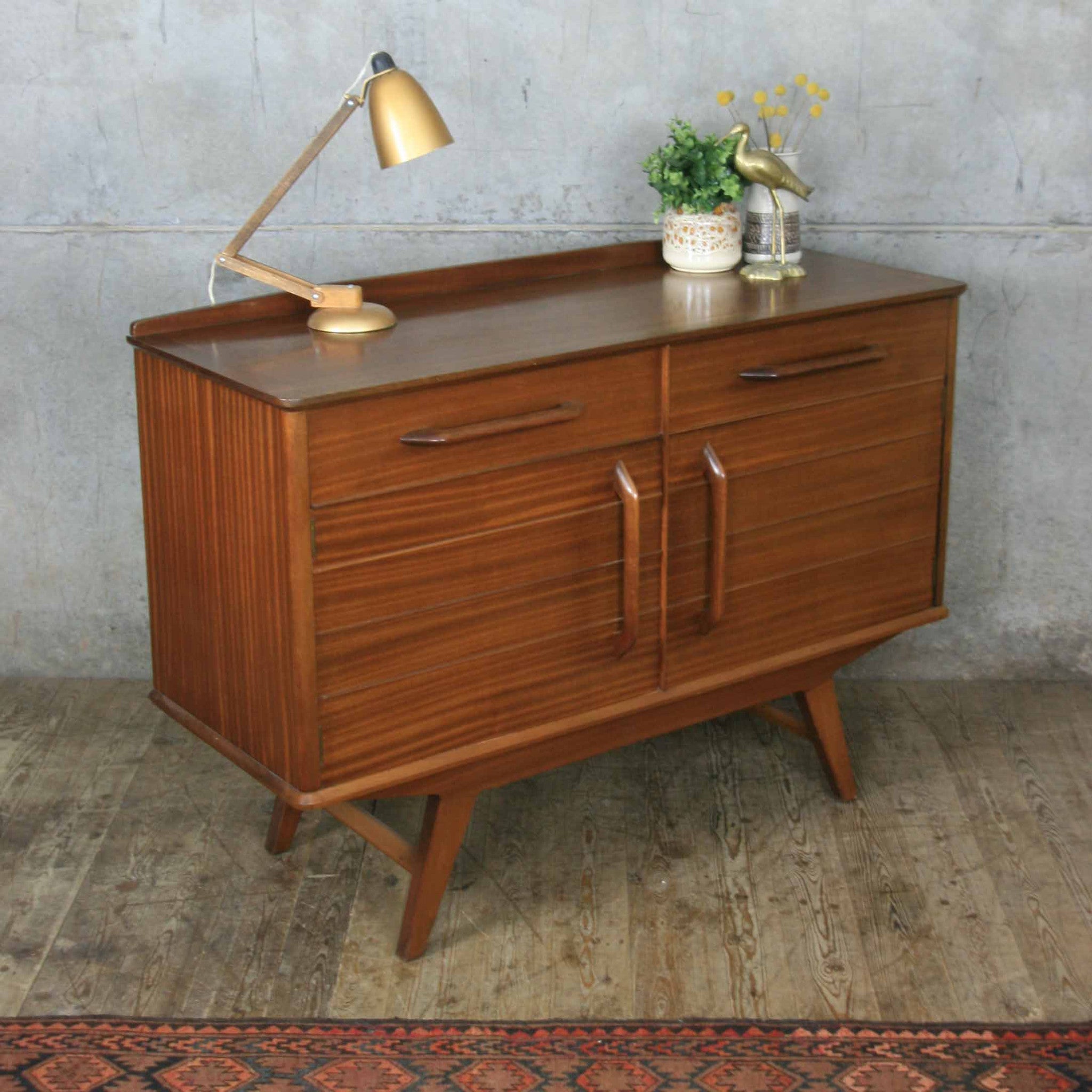 Mid Century EGomme Redford Sideboard Mustard Vintage