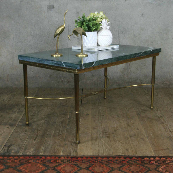 Vintage Brass Pair of Cranes