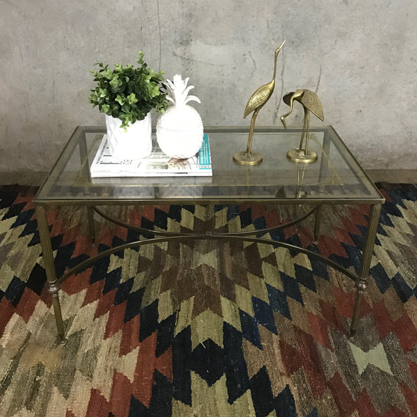 vintage_regency_hollywood_mid_century_brass_coffee_table