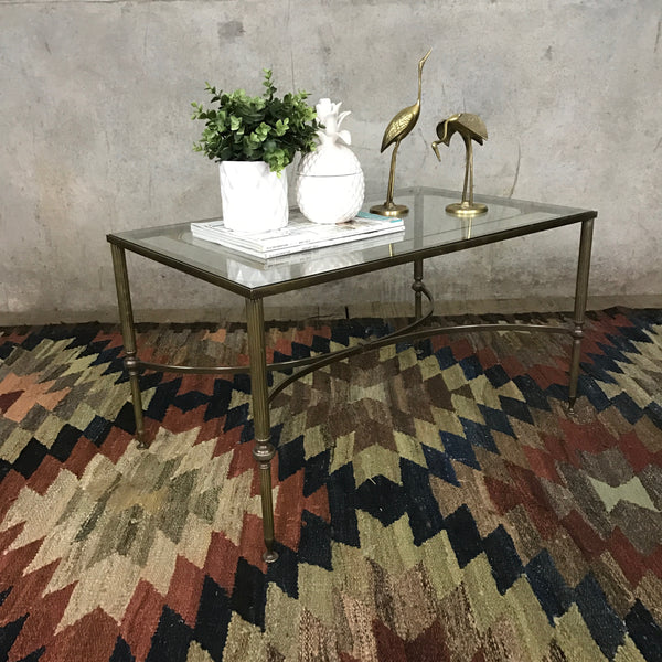 vintage_regency_hollywood_mid_century_brass_coffee_table