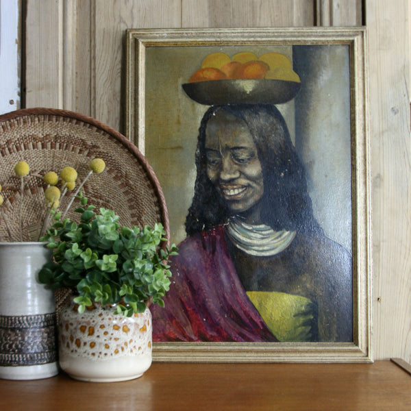 Original Vintage Framed & Signed Painting