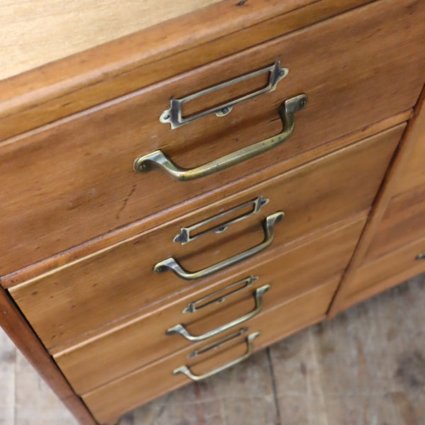 vintage_rustic_beech_school_chest_drawers