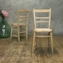 Set of Six Vintage Rustic Chairs #1502m