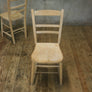 Set of Six Vintage Rustic Chairs #1502m