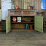 Vintage Rustic Pine Storage Cupboard