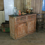Vintage Rustic Pine Storage Cupboard