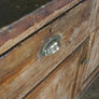 Vintage Rustic Pine Storage Cupboard