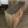 Vintage Rustic Pine Storage Cupboard