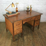 Vintage Oak School Teachers Desk