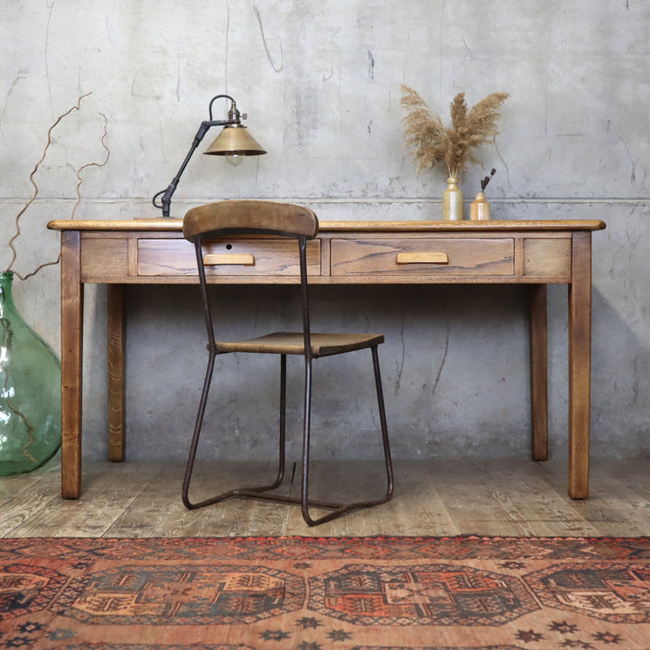 vintage_rustic_mid_century_oak_abbess_desk