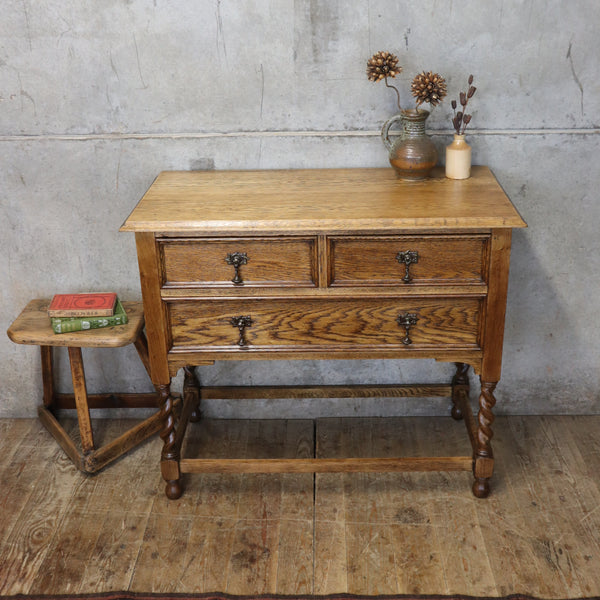 vintage_rustic_oak_chest_drawers_vanity_bathroon_unit
