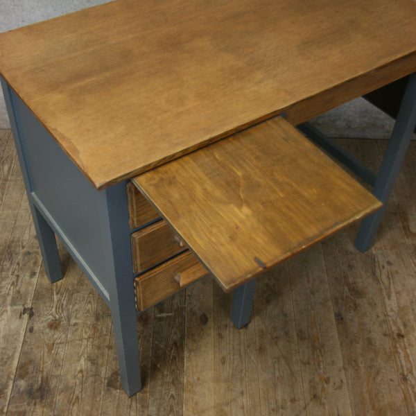 vintage_rustic_oak_f&b_painted_school_desk
