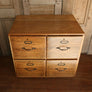Vintage Oak Filing Drawers
