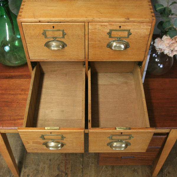 vintage_rustic_oak_index_drawers