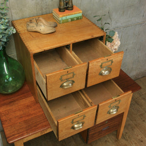 vintage_rustic_oak_index_drawers