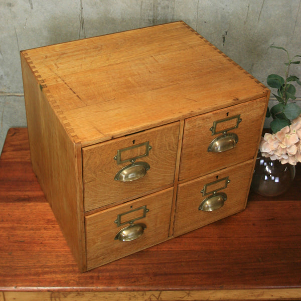 vintage_rustic_oak_index_drawers