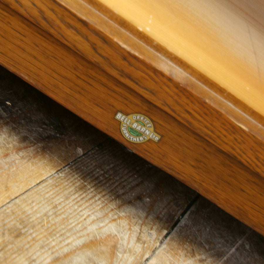 Antique Oak Cabinet / Cupboard - 2102f