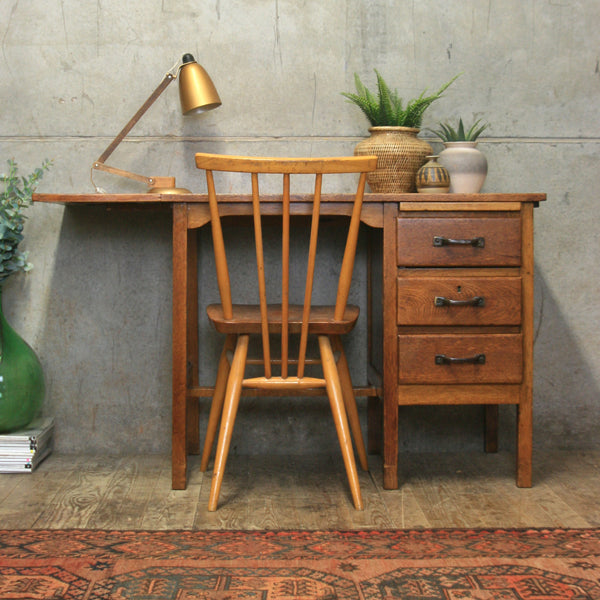 vintage_rustic_oak_school_desk