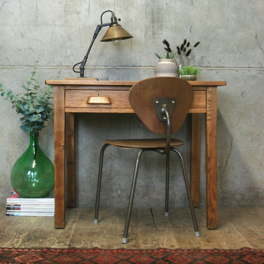 vintage_rustic_oak_school_desk